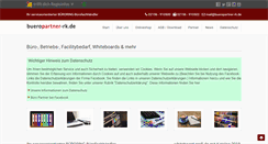 Desktop Screenshot of bueropartner-rk.de